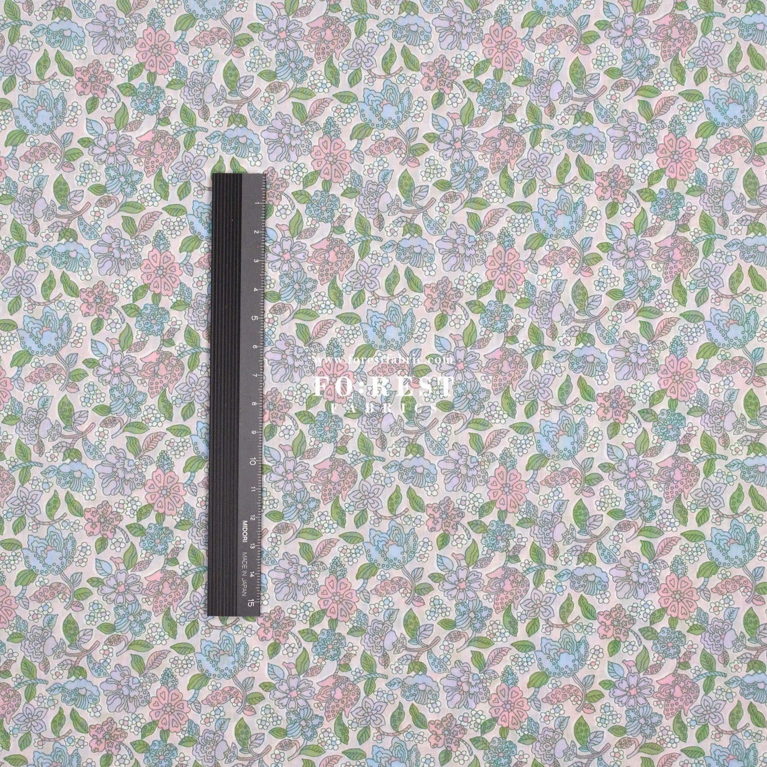 Liberty of London (Cotton Tana Lawn Fabric) - Floral Ovation - FO:REST Fabric 布恩堂Liberty fabrictana lawnjapanese fabricykk zipper