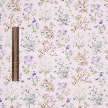 Liberty of London (Cotton Tana Lawn Fabric) - Floral Remedy - FO:REST Fabric 布恩堂Liberty fabrictana lawnjapanese fabricykk zipper