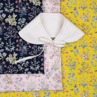 Liberty of London (Cotton Tana Lawn Fabric) - Floral Remedy - FO:REST Fabric 布恩堂Liberty fabrictana lawnjapanese fabricykk zipper