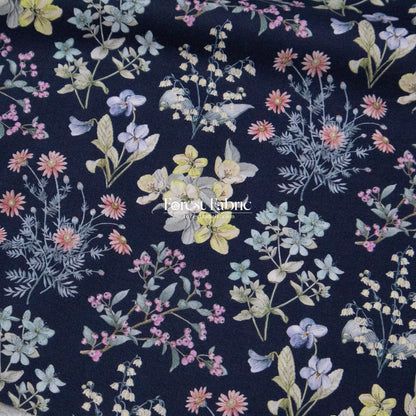 Liberty of London (Cotton Tana Lawn Fabric) - Floral Remedy - FO:REST Fabric 布恩堂Liberty fabrictana lawnjapanese fabricykk zipper