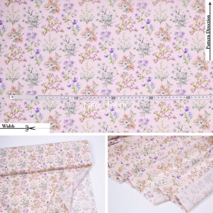 Liberty of London (Cotton Tana Lawn Fabric) - Floral Remedy - FO:REST Fabric 布恩堂Liberty fabrictana lawnjapanese fabricykk zipper