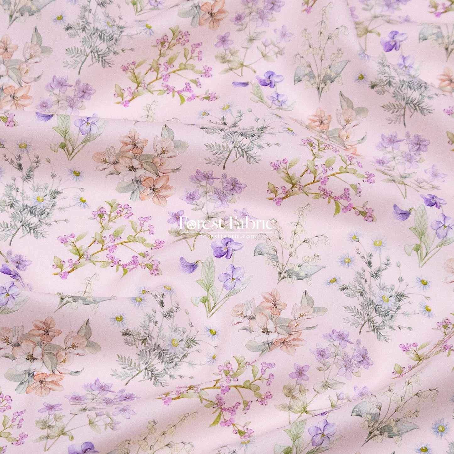 Liberty of London (Cotton Tana Lawn Fabric) - Floral Remedy - FO:REST Fabric 布恩堂Liberty fabrictana lawnjapanese fabricykk zipper