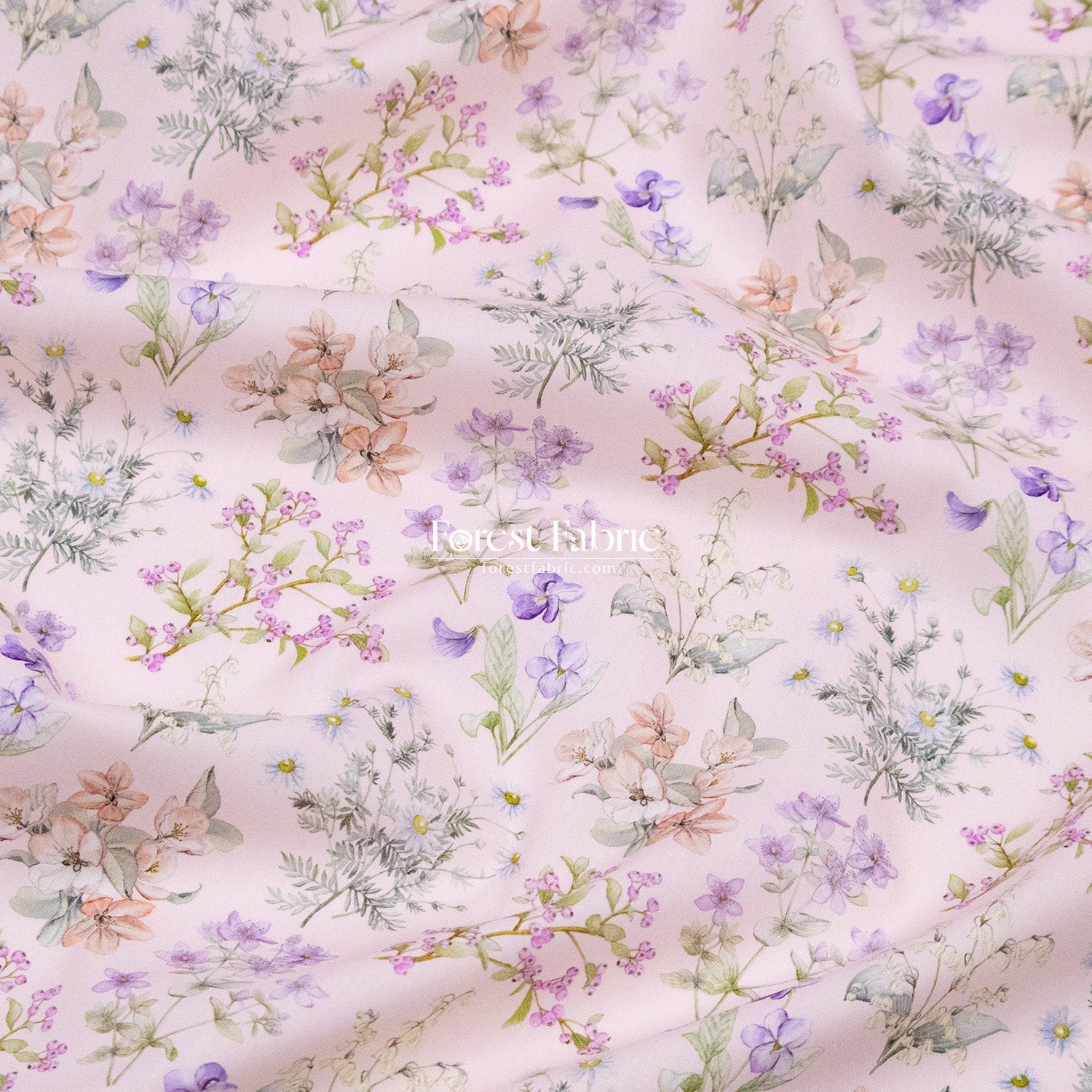 Liberty of London (Cotton Tana Lawn Fabric) - Floral Remedy - FO:REST Fabric 布恩堂Liberty fabrictana lawnjapanese fabricykk zipper