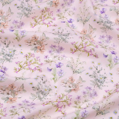 Liberty of London (Cotton Tana Lawn Fabric) - Floral Remedy - FO:REST Fabric 布恩堂Liberty fabrictana lawnjapanese fabricykk zipper