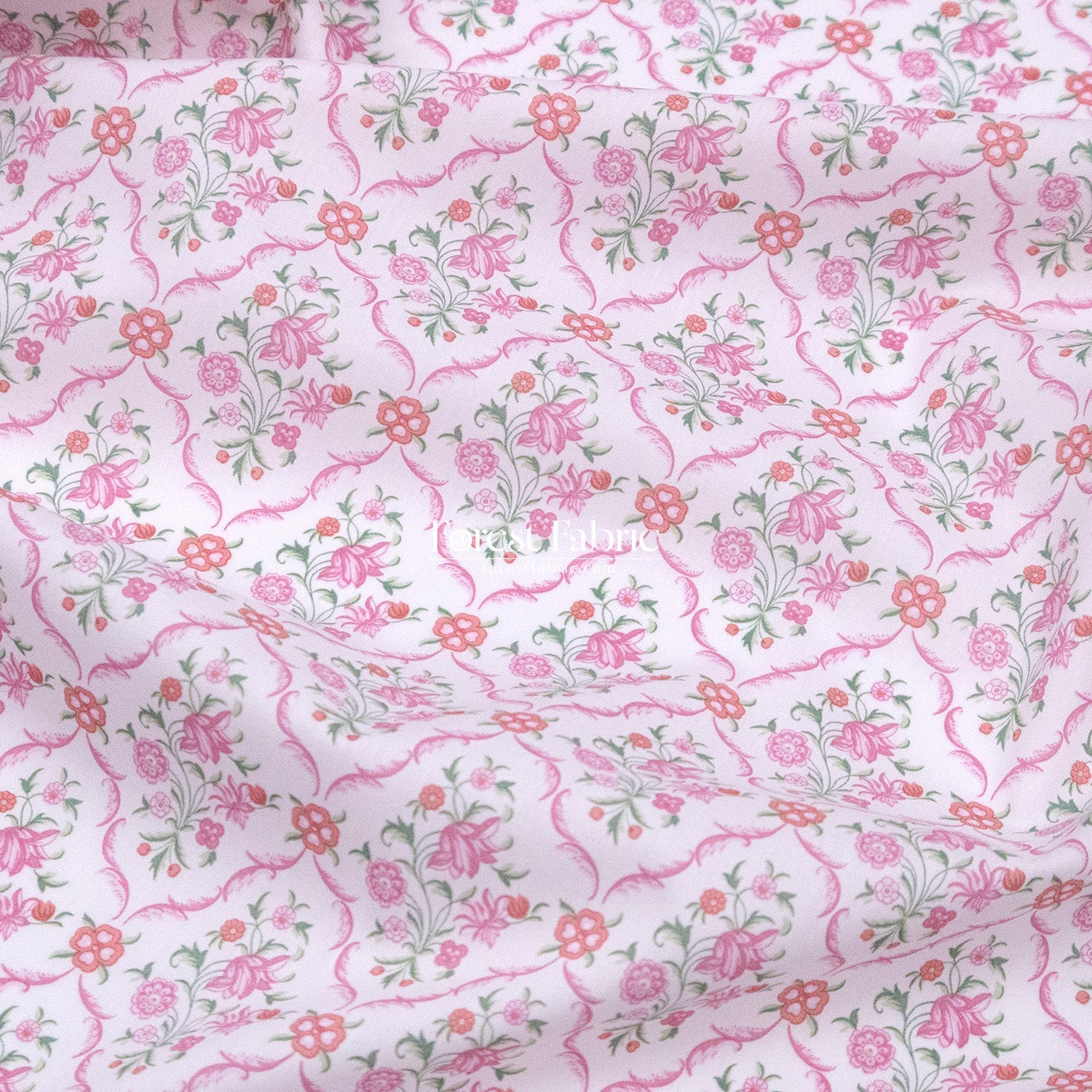Liberty of London (Cotton Tana Lawn Fabric) - Floral Verse - FO:REST Fabric 布恩堂Liberty fabrictana lawnjapanese fabricykk zipper