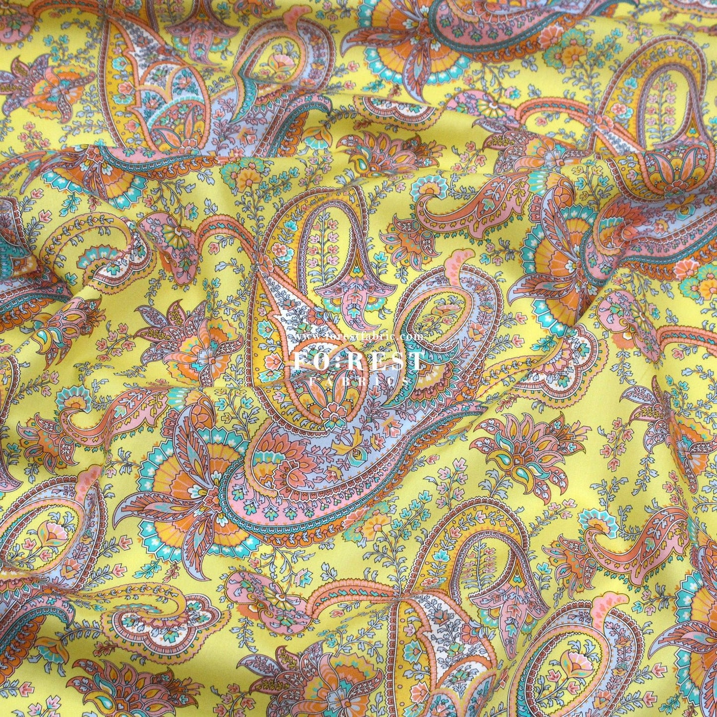 Liberty of London (Cotton Tana Lawn Fabric) - Florence Melody - FO:REST Fabric 布恩堂Liberty fabrictana lawnjapanese fabricykk zipper