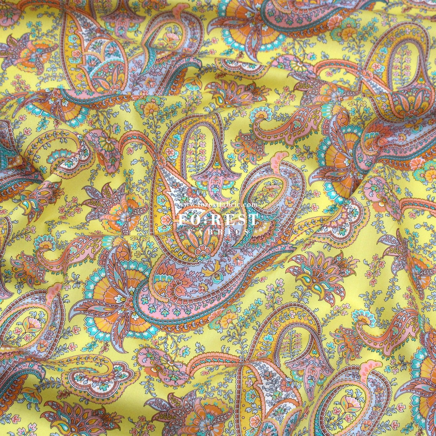 Liberty of London (Cotton Tana Lawn Fabric) - Florence Melody - FO:REST Fabric 布恩堂Liberty fabrictana lawnjapanese fabricykk zipper