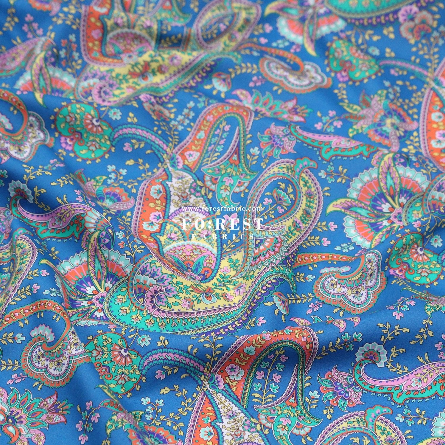 Liberty of London (Cotton Tana Lawn Fabric) - Florence Melody - FO:REST Fabric 布恩堂Liberty fabrictana lawnjapanese fabricykk zipper