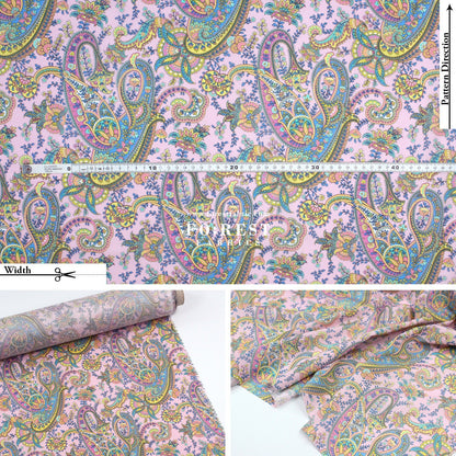 Liberty of London (Cotton Tana Lawn Fabric) - Florence Melody - FO:REST Fabric 布恩堂Liberty fabrictana lawnjapanese fabricykk zipper