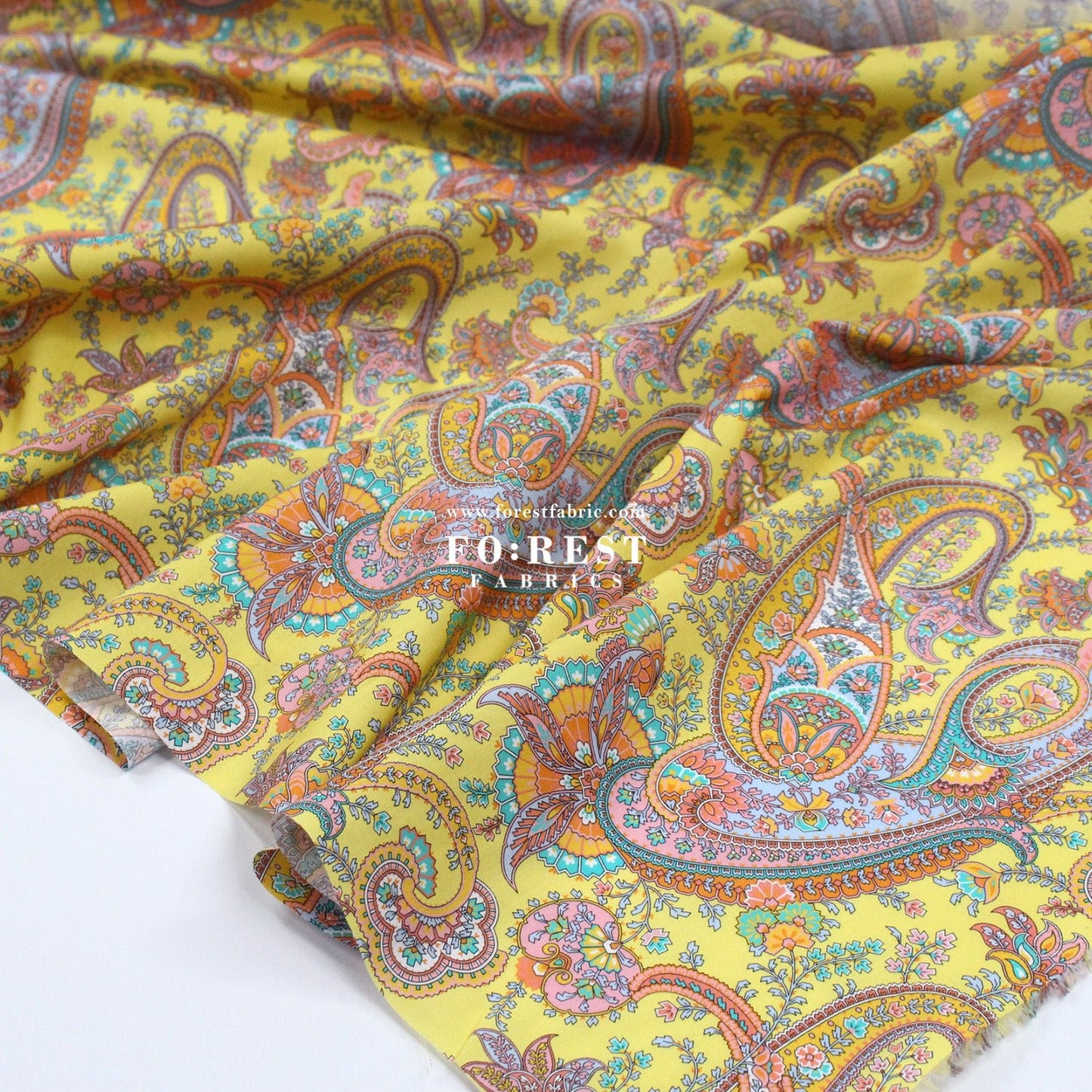Liberty of London (Cotton Tana Lawn Fabric) - Florence Melody - FO:REST Fabric 布恩堂Liberty fabrictana lawnjapanese fabricykk zipper