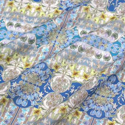 Liberty of London (Cotton Tana Lawn Fabric) - Flower Fete - FO:REST Fabric 布恩堂Liberty fabrictana lawnjapanese fabricykk zipper