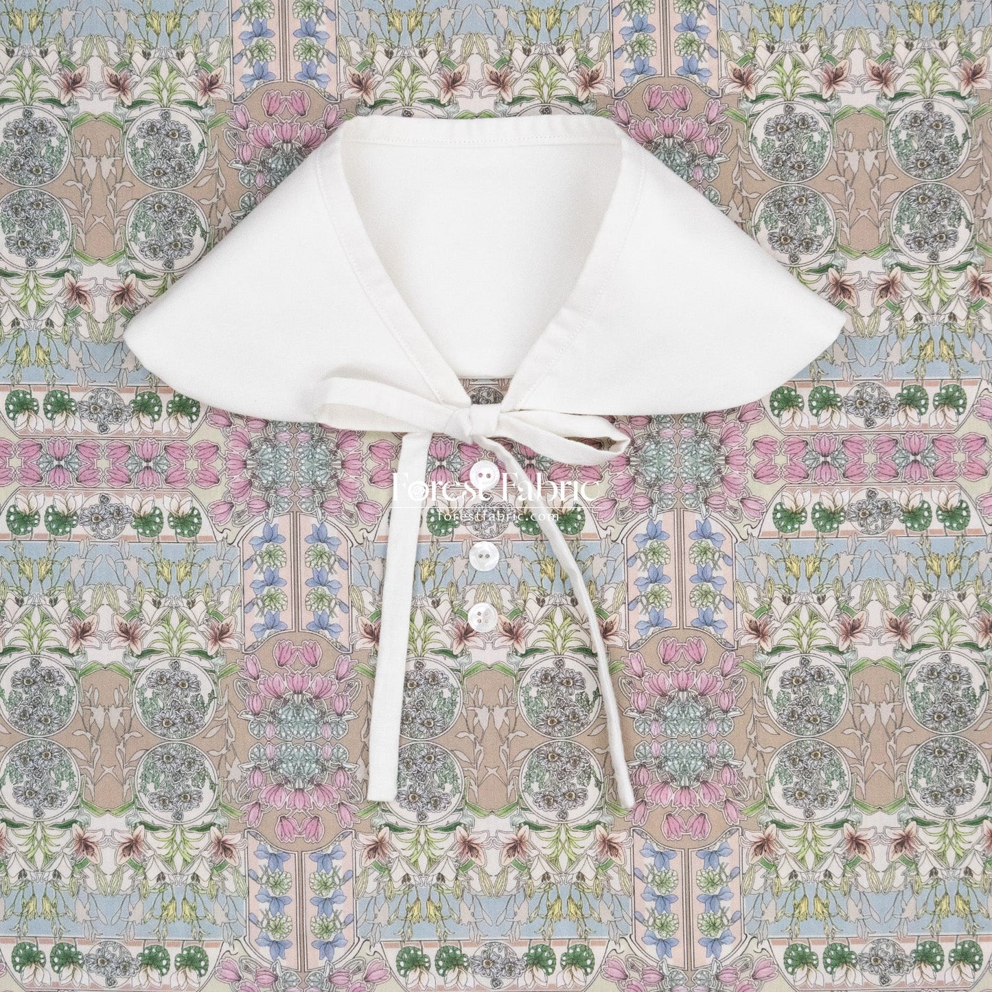 Liberty of London (Cotton Tana Lawn Fabric) - Flower Fete - FO:REST Fabric 布恩堂Liberty fabrictana lawnjapanese fabricykk zipper