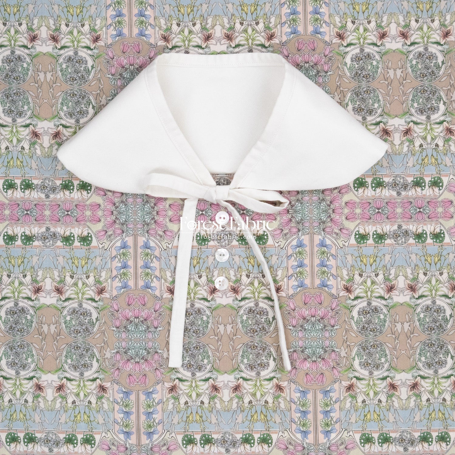 Liberty of London (Cotton Tana Lawn Fabric) - Flower Fete - FO:REST Fabric 布恩堂Liberty fabrictana lawnjapanese fabricykk zipper