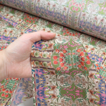Liberty of London (Cotton Tana Lawn Fabric) - Flower Fete - FO:REST Fabric 布恩堂Liberty fabrictana lawnjapanese fabricykk zipper