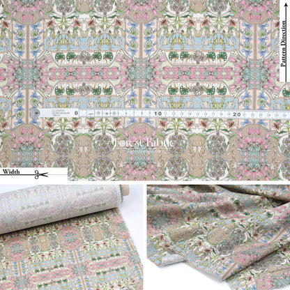 Liberty of London (Cotton Tana Lawn Fabric) - Flower Fete - FO:REST Fabric 布恩堂Liberty fabrictana lawnjapanese fabricykk zipper