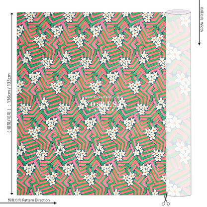 Liberty of London (Cotton Tana Lawn Fabric) - Flower Portrait A - FO:REST Fabric 布恩堂Liberty fabrictana lawnjapanese fabricykk zipper