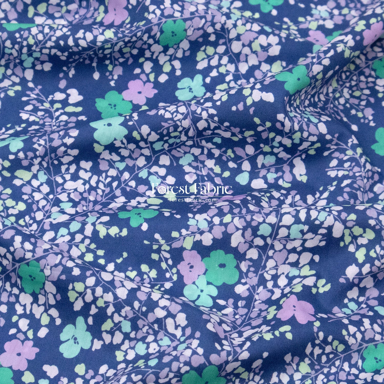 Liberty of London (Cotton Tana Lawn Fabric) - Fluttering Buds - FO:REST Fabric 布恩堂Liberty fabrictana lawnjapanese fabricykk zipper