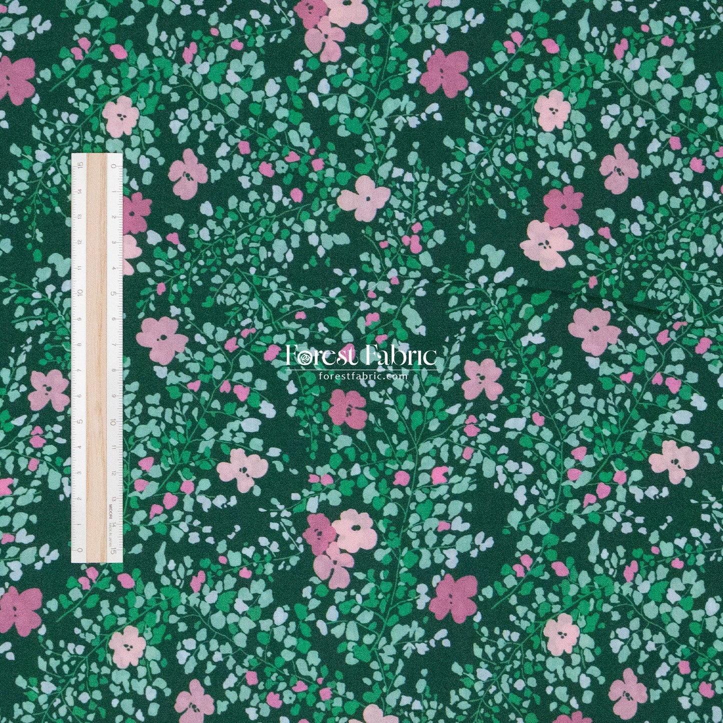 Liberty of London (Cotton Tana Lawn Fabric) - Fluttering Buds - FO:REST Fabric 布恩堂Liberty fabrictana lawnjapanese fabricykk zipper