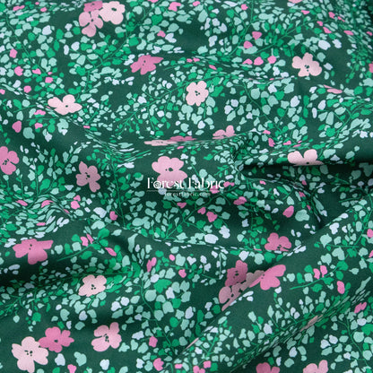 Liberty of London (Cotton Tana Lawn Fabric) - Fluttering Buds - FO:REST Fabric 布恩堂Liberty fabrictana lawnjapanese fabricykk zipper