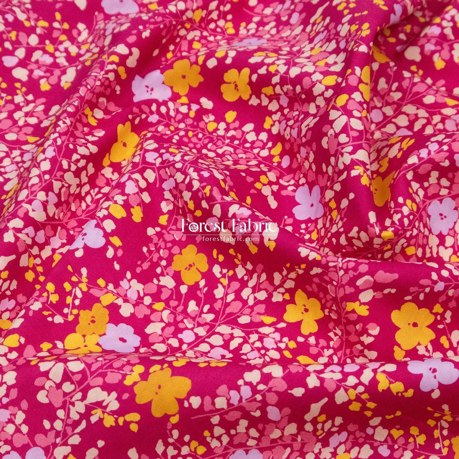 Liberty of London (Cotton Tana Lawn Fabric) - Fluttering Buds - FO:REST Fabric 布恩堂Liberty fabrictana lawnjapanese fabricykk zipper