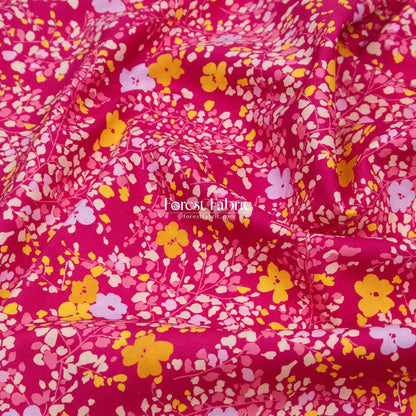 Liberty of London (Cotton Tana Lawn Fabric) - Fluttering Buds - FO:REST Fabric 布恩堂Liberty fabrictana lawnjapanese fabricykk zipper