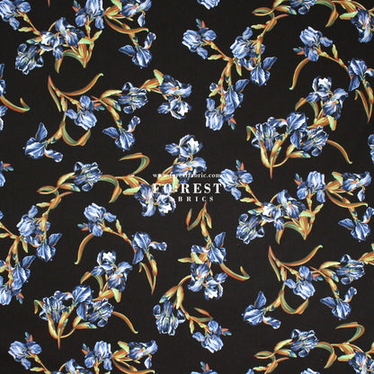 Liberty of London (Cotton Tana Lawn Fabric) - French iris B - FO:REST Fabric 布恩堂Liberty fabrictana lawnjapanese fabricykk zipper