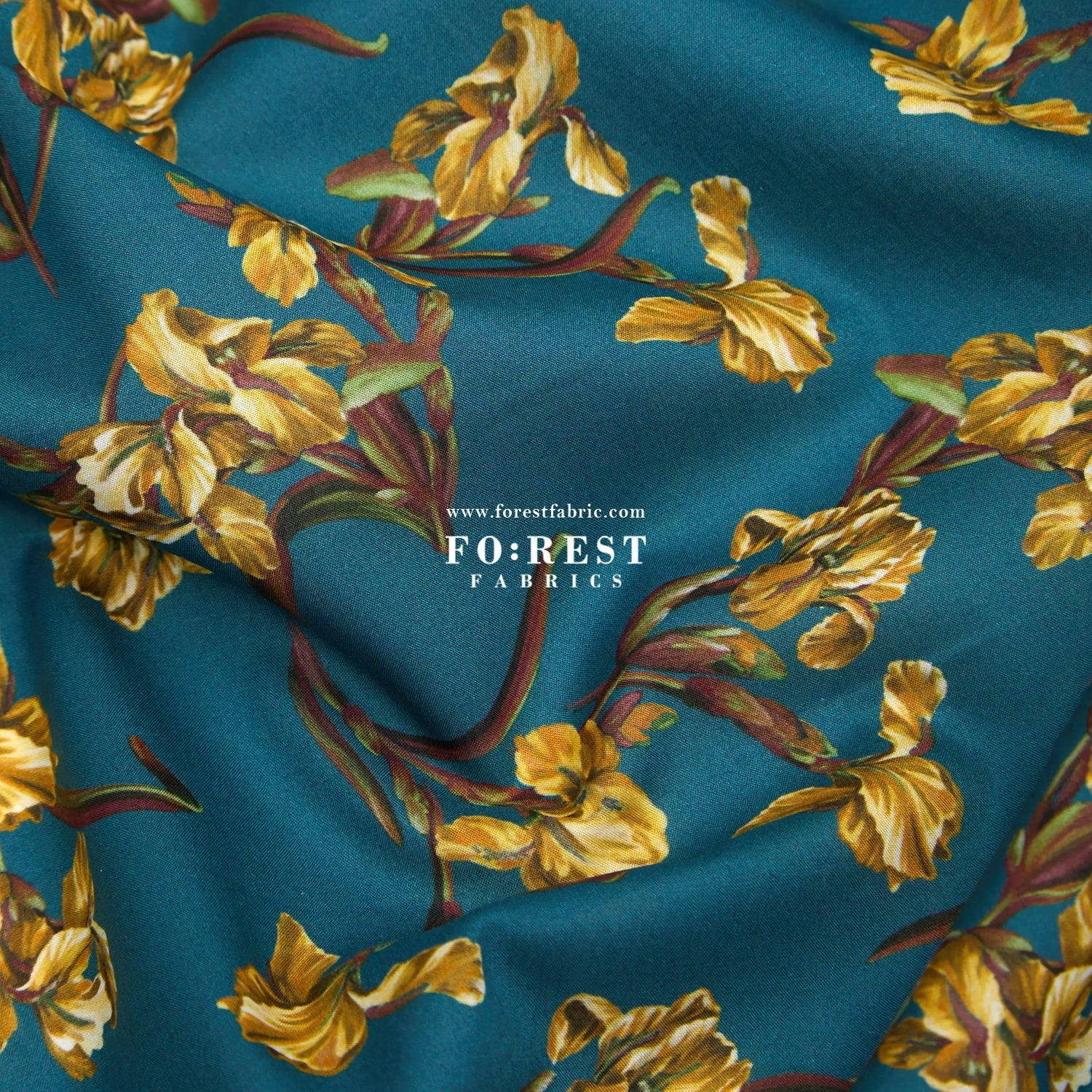 Liberty of London (Cotton Tana Lawn Fabric) - French iris - FO:REST Fabric 布恩堂Liberty fabrictana lawnjapanese fabricykk zipper