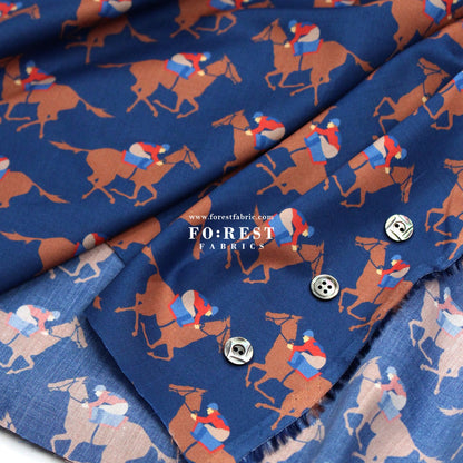 Liberty of London (Cotton Tana Lawn Fabric) - Gallop - FO:REST Fabric 布恩堂Liberty fabrictana lawnjapanese fabricykk zipper