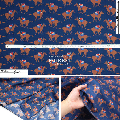 Liberty of London (Cotton Tana Lawn Fabric) - Gallop - FO:REST Fabric 布恩堂Liberty fabrictana lawnjapanese fabricykk zipper