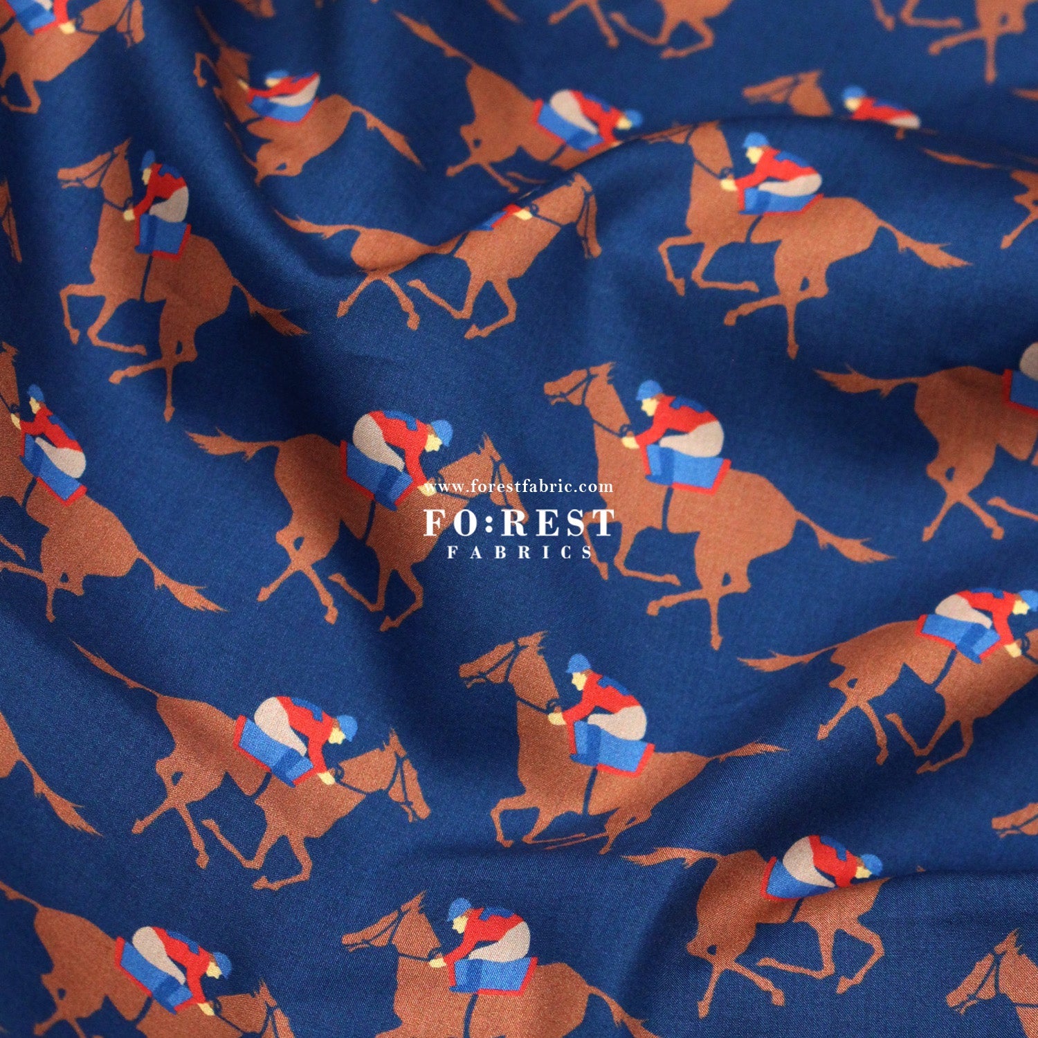 Liberty of London (Cotton Tana Lawn Fabric) - Gallop - FO:REST Fabric 布恩堂Liberty fabrictana lawnjapanese fabricykk zipper