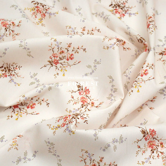 Liberty of London (Cotton Tana Lawn Fabric) - Garden Blooms A - FO:REST Fabric 布恩堂Liberty fabrictana lawnjapanese fabricykk zipper