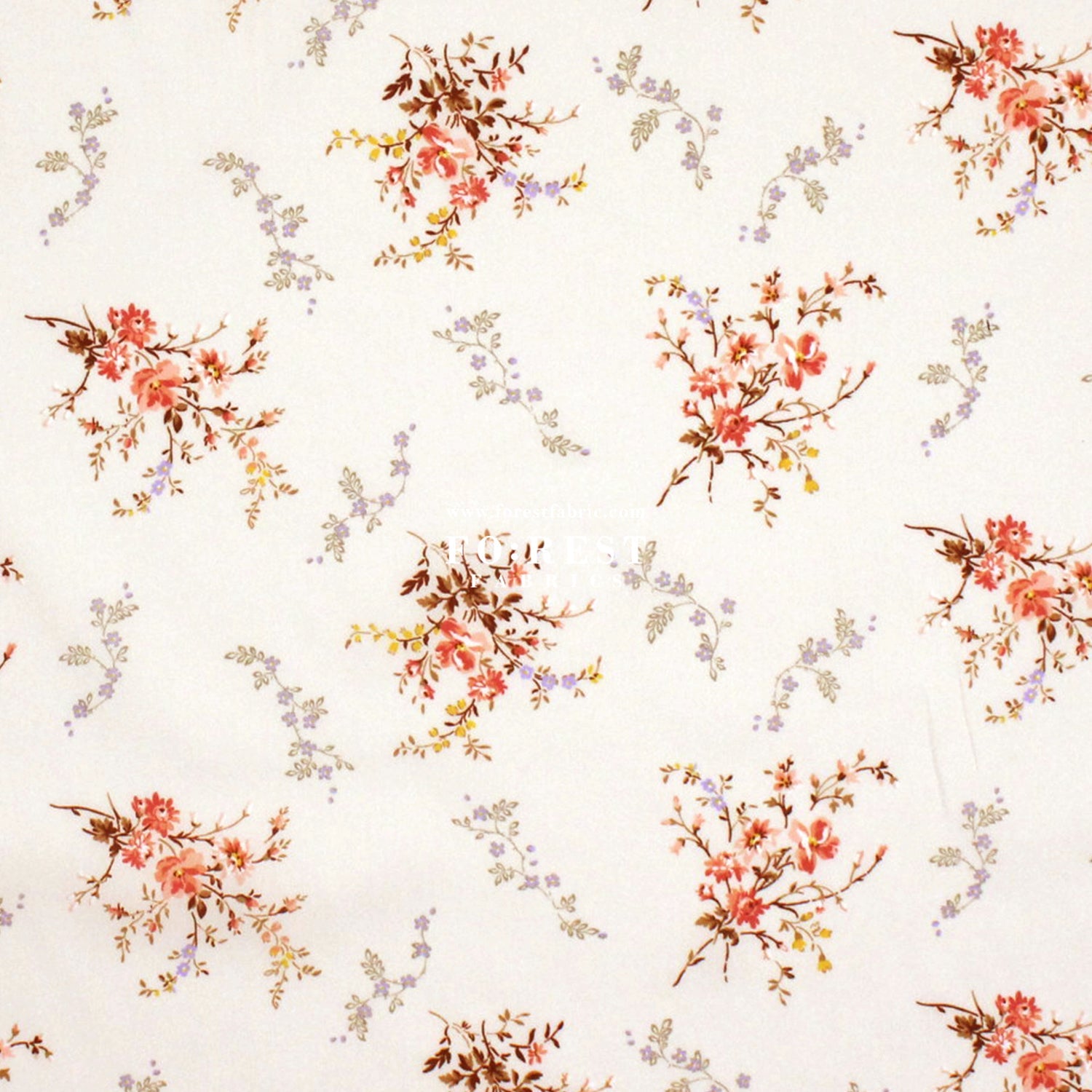 Liberty of London (Cotton Tana Lawn Fabric) - Garden Blooms A - FO:REST Fabric 布恩堂Liberty fabrictana lawnjapanese fabricykk zipper