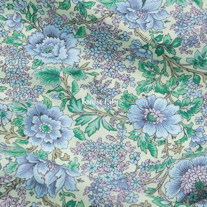Liberty of London (Cotton Tana Lawn Fabric) - Garden Melody - FO:REST Fabric 布恩堂Liberty fabrictana lawnjapanese fabricykk zipper