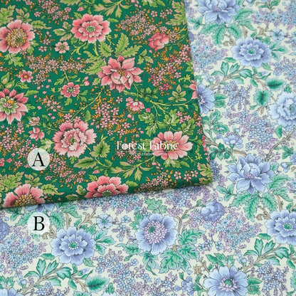 Liberty of London (Cotton Tana Lawn Fabric) - Garden Melody - FO:REST Fabric 布恩堂Liberty fabrictana lawnjapanese fabricykk zipper