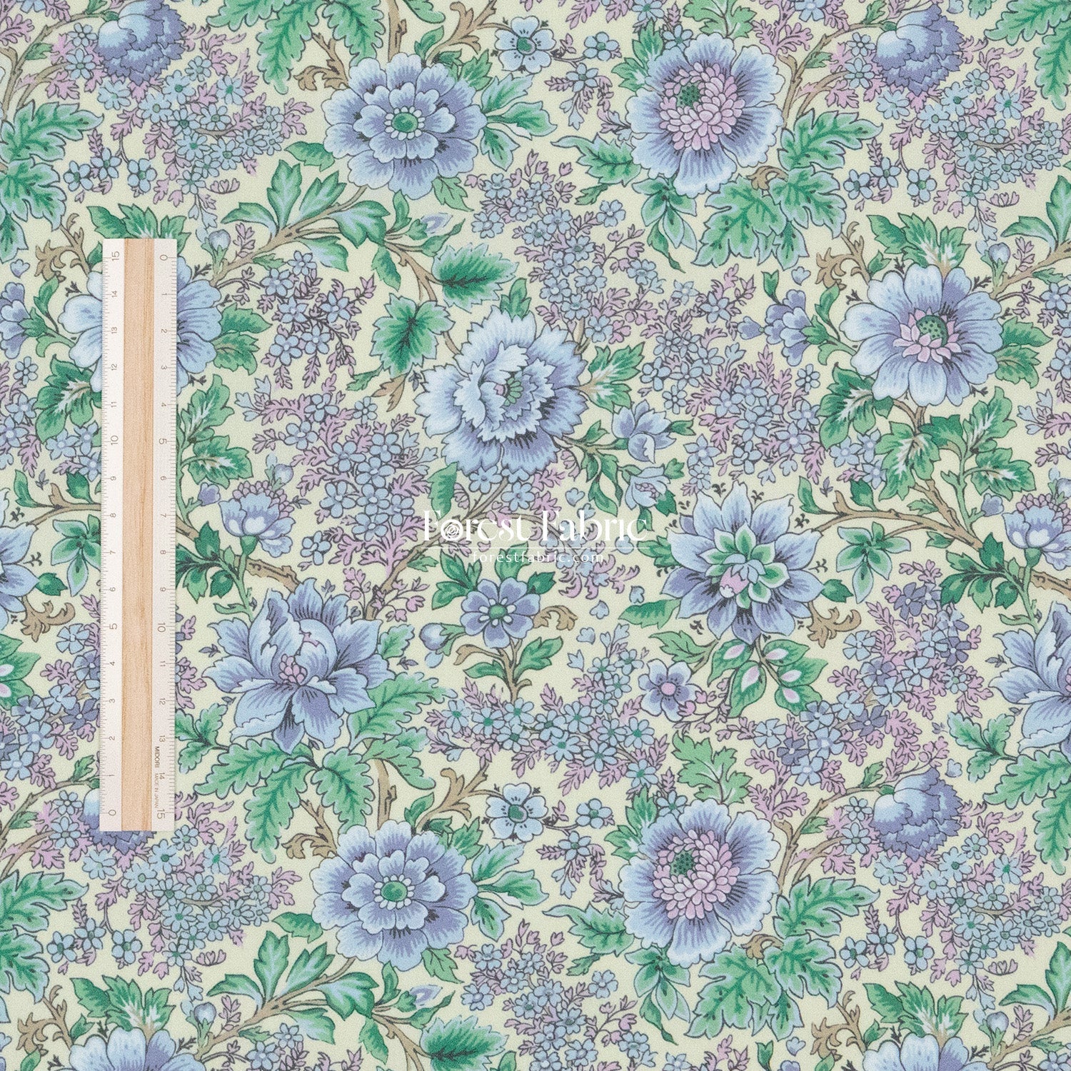 Liberty of London (Cotton Tana Lawn Fabric) - Garden Melody - FO:REST Fabric 布恩堂Liberty fabrictana lawnjapanese fabricykk zipper