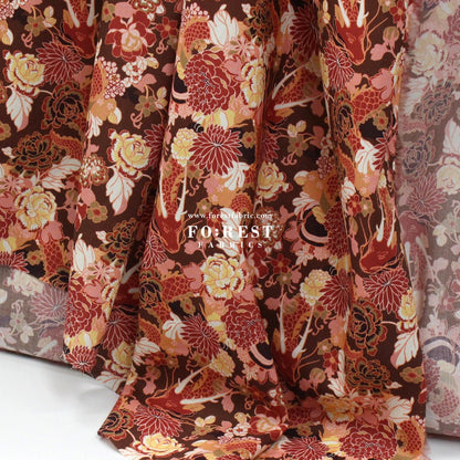 Liberty of London (Cotton Tana Lawn Fabric) - Gilded Garden - FO:REST Fabric 布恩堂Liberty fabrictana lawnjapanese fabricykk zipper