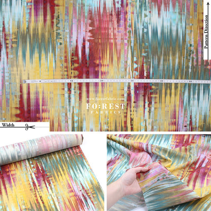 Liberty of London (Cotton Tana Lawn Fabric) - Glitch - FO:REST Fabric 布恩堂Liberty fabrictana lawnjapanese fabricykk zipper