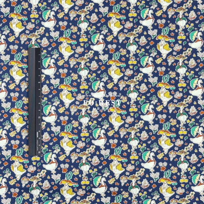 Liberty of London (Cotton Tana Lawn Fabric) - Goosey Gladrags - FO:REST Fabric 布恩堂Liberty fabrictana lawnjapanese fabricykk zipper