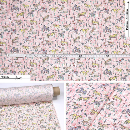 Liberty of London (Cotton Tana Lawn Fabric) - Gymkhana - FO:REST Fabric 布恩堂Liberty fabrictana lawnjapanese fabricykk zipper