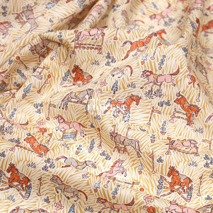 Liberty of London (Cotton Tana Lawn Fabric) - Gymkhana - FO:REST Fabric 布恩堂Liberty fabrictana lawnjapanese fabricykk zipper