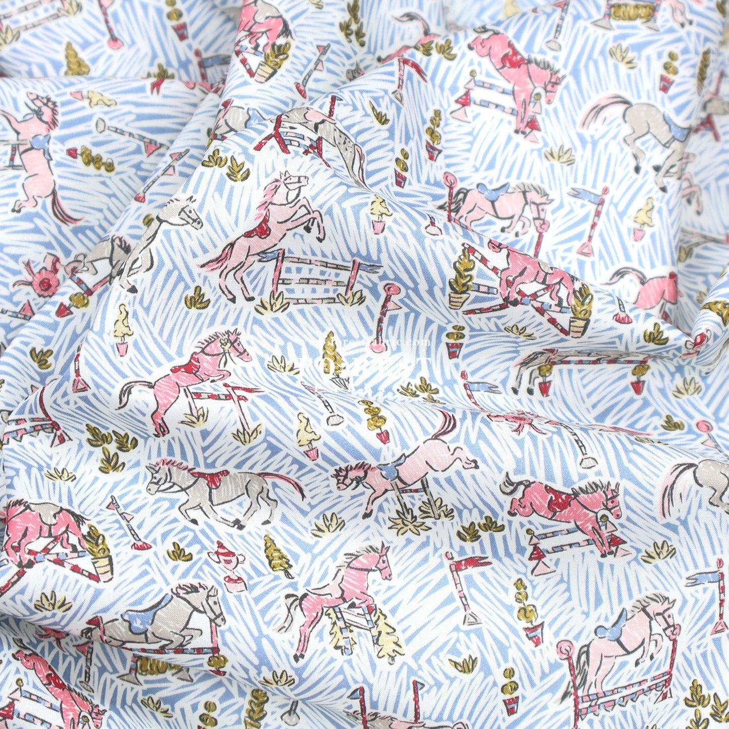 Liberty of London (Cotton Tana Lawn Fabric) - Gymkhana - FO:REST Fabric 布恩堂Liberty fabrictana lawnjapanese fabricykk zipper
