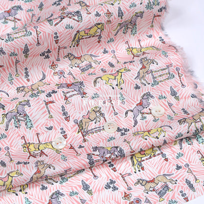 Liberty of London (Cotton Tana Lawn Fabric) - Gymkhana - FO:REST Fabric 布恩堂Liberty fabrictana lawnjapanese fabricykk zipper
