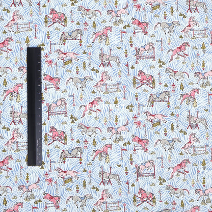 Liberty of London (Cotton Tana Lawn Fabric) - Gymkhana - FO:REST Fabric 布恩堂Liberty fabrictana lawnjapanese fabricykk zipper