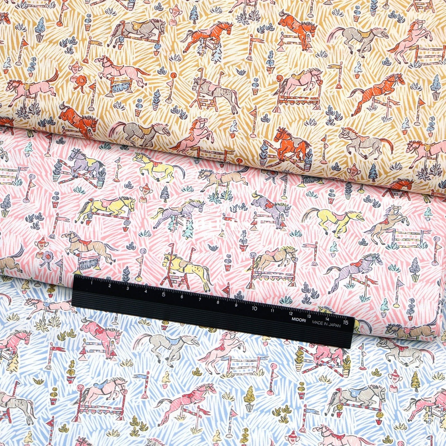 Liberty of London (Cotton Tana Lawn Fabric) - Gymkhana - FO:REST Fabric 布恩堂Liberty fabrictana lawnjapanese fabricykk zipper