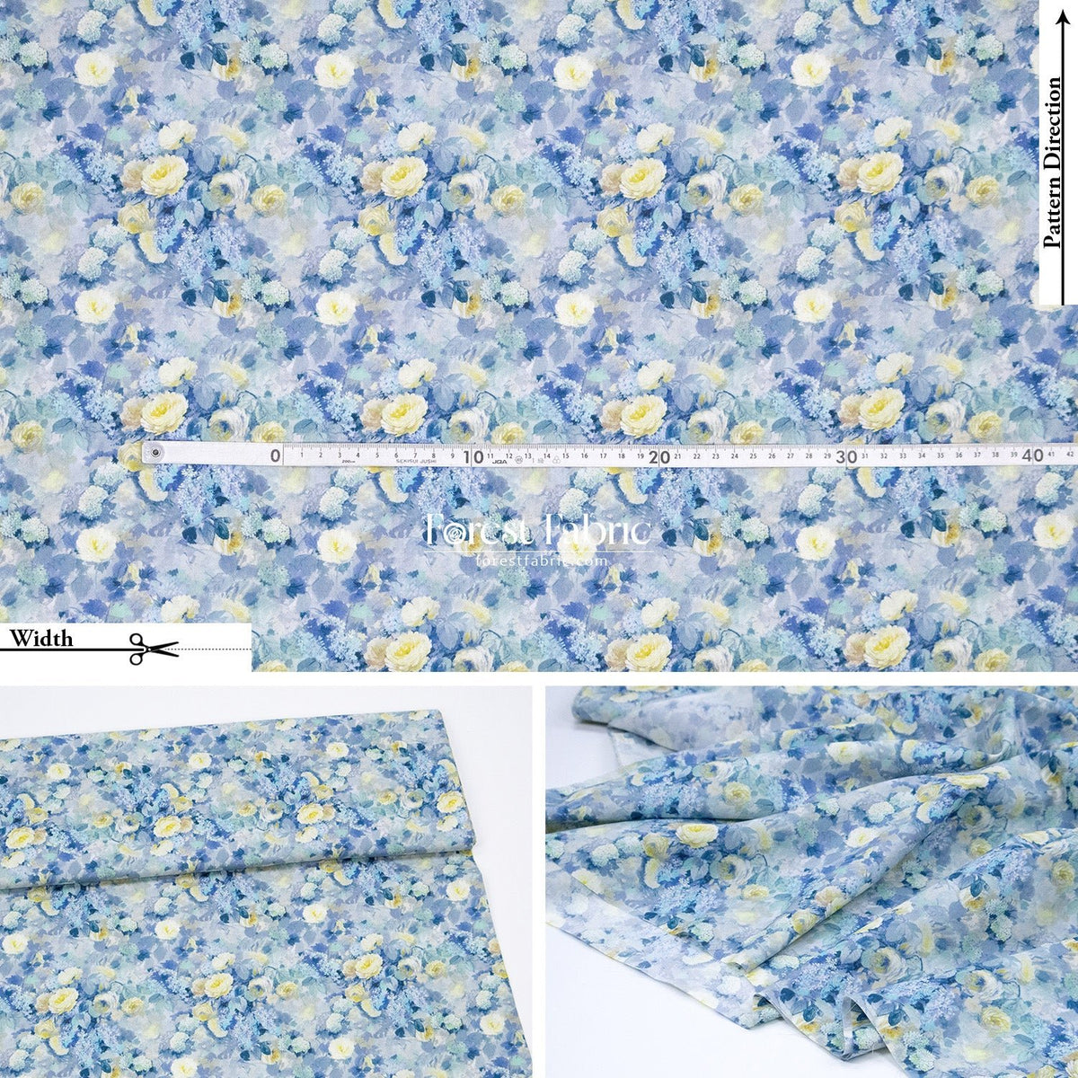 Liberty of London (Cotton Tana Lawn Fabric) - Hampstead Summer - FO:REST Fabric 布恩堂Liberty fabrictana lawnjapanese fabricykk zipper