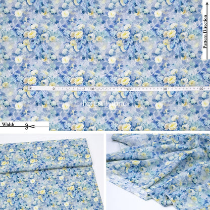 Liberty of London (Cotton Tana Lawn Fabric) - Hampstead Summer - FO:REST Fabric 布恩堂Liberty fabrictana lawnjapanese fabricykk zipper
