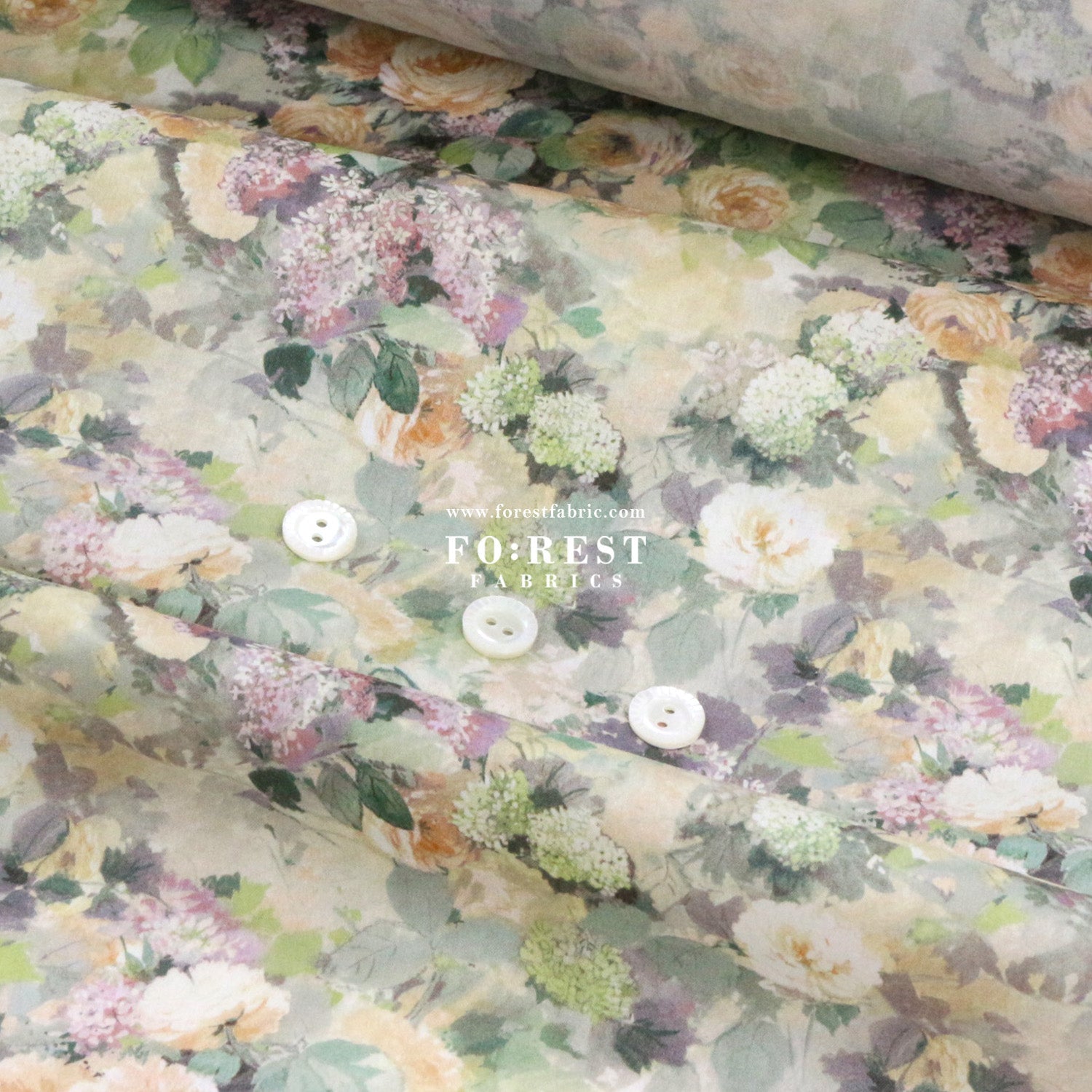 Liberty of London (Cotton Tana Lawn Fabric) - Hampstead Summer - FO:REST Fabric 布恩堂Liberty fabrictana lawnjapanese fabricykk zipper