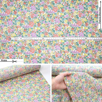Liberty of London (Cotton Tana Lawn Fabric) - Hedgerow Ramble B - FO:REST Fabric 布恩堂Liberty fabrictana lawnjapanese fabricykk zipper