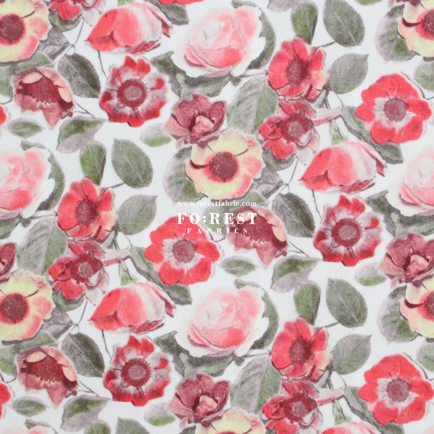 Liberty of London (Cotton Tana Lawn Fabric) - Heidi Rose C - FO:REST Fabric 布恩堂Liberty fabrictana lawnjapanese fabricykk zipper