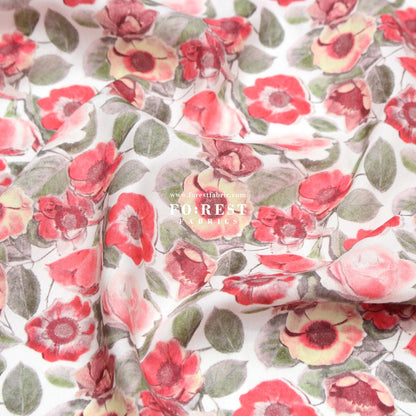 Liberty of London (Cotton Tana Lawn Fabric) - Heidi Rose C - FO:REST Fabric 布恩堂Liberty fabrictana lawnjapanese fabricykk zipper